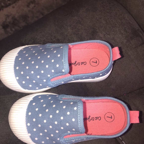 Toddler size 7 slip on sneakers - Picture 2 of 3